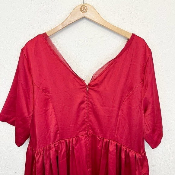 Hot Topic X Outlander Series Red Party Dress Plus Size Womens 16 Holiday Vamp - Picture 5 of 7